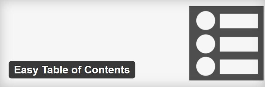 WordPress PlugIn - Easy Table of Contents