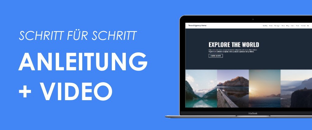 Divi Theme Tutorial Titelbild