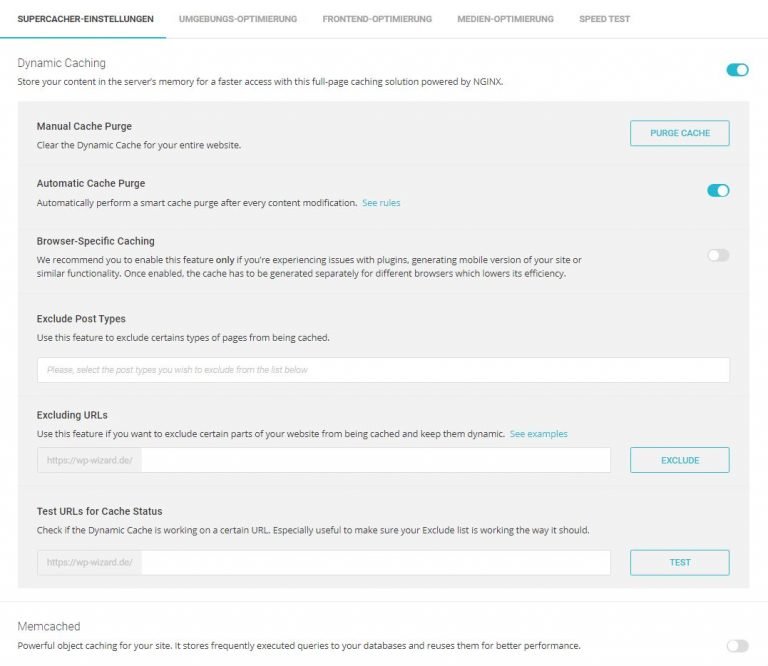 Webseite optimieren mit dem SG Optimizer Plugin - WP Wizard